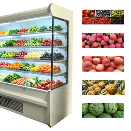 Open Chiller/Air curtain display freezer - Image 2